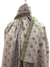 Contrast Booti Chikankari Lawn - Chaddar