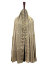 Scalloped Stone Self Silk - Stole