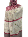 Peacock Style Shadow Tarkashi - Chaddar