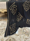 Diagnol Style Jaal Chiffon - Chaddar