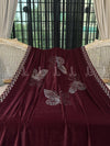 Butterfly Sparkle Velvet - Shawl
