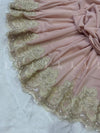 Petal Glow Chiffon - Shawl