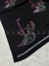 Flamingo Combo Jaal Chiffon - Chaddar