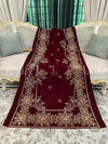 Majestic Floral Velvet - Shawl