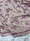 Multi Butterfly flock Stone Jaal - Chaddar