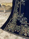Majestic Floral Velvet - Shawl