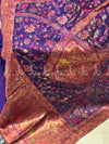 Neck Palla Gulaab Weaved Kaani - Suit
