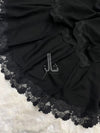 Grace Ivory Lace Chiffon - Shawl