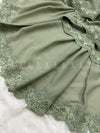 Grace Ivory Lace Chiffon - Shawl