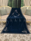 Butterfly Sparkle Velvet - Shawl
