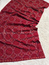 Elegant Jaal Machine Embroidery - Shawl