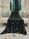 Multi Butterfly flock Stone Jaal - Chaddar
