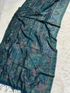 Artistic Gulaab Silk Kaani - Shawl