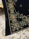 Majestic Floral Velvet - Shawl