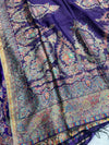 Gulaabkari Style Weaved Kaani - Suit