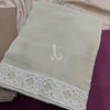 Block Style Embroidered Chiffon - Chaddar