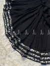 Leopard Stripes Studed Chiffon - Chaddar by Shawls by Aima