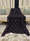 Delicate Mini Bow Jaal Chiffon - Chaddar