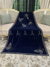Butterfly Sparkle Velvet - Shawl