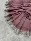 Celeste Cutdana Lace Chiffon - Shawl