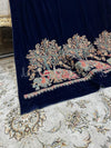 Elephant Heritage Velvet - Shawl