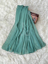 Star Plain Georgette Stole