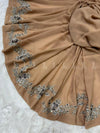 Wavy Cutdana Elegance - Shawl