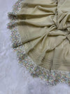 Celeste Cutdana Lace Chiffon - Shawl