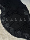 Heavy Gulaab Stone Border - Chaddar by Shawls by Aima
