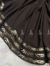 Leopard Stripes Studed Chiffon - Chaddar