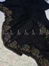Heavy Gulaab Stone Border - Chaddar by Shawls by Aima