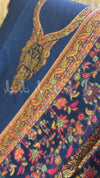 Neck Palla Gulaab Weaved Kaani - Suit