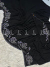 Heavy Gulaab Stone Border - Chaddar by Shawls by Aima