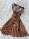 Star Plain Georgette Stole