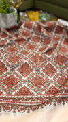 Paper Mache Embroidered jama - Shawl