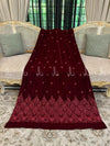 Midnight Bloom Velvet - Shawl