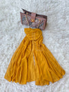 Star Plain Georgette Stole