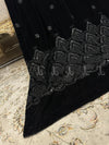 Midnight Bloom Velvet - Shawl
