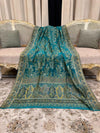 Diagnol Pattern Silk Kaani - Shawl