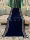 Scalloped Crystal Velvet Shawl - image 6