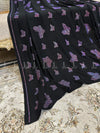 Multi Butterfly flock Stone Jaal - Chaddar