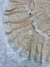 Grace Ivory Lace Chiffon - Shawl