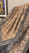 Moonlight Floral Silk Kaani - Shawl