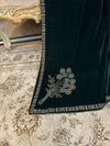 Botanical Bouquet Velvet -Shawl