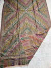 Pyramids Pattern Reversible Kaani - Shawl