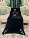 Botanical Bouquet Velvet -Shawl