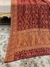 Diagnol Theme Silk Kaani - Shawl