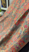 Diagnol Pattern Silk Kaani - Shawl