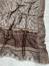 Diagnol Theme Silk Kaani - Shawl