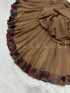 Multi Flowery Patti Chiffon - Chaddar